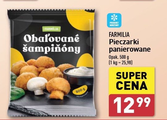 Pieczarki panierowane promocja