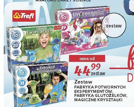 Zabawka science 4 you fabryka potwornych eksperyment贸w Trefl promocja