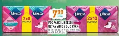 Podpaski higieniczne normal 2-pak Libresse promocje
