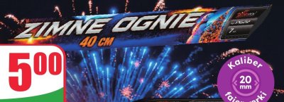 Zimne ognie PXG212 promocja w Dino