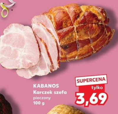 Karczek szefa pieczony 100 g promocja w Kaufland