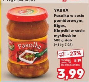 Klopsiki w sosie my艣liwskim Yabra promocja
