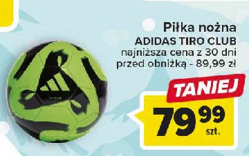 Pi艂ka no偶na tiro club Adidas promocja