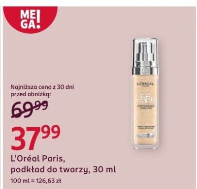 Podk艂ad do twarzy promocja w Rossmann