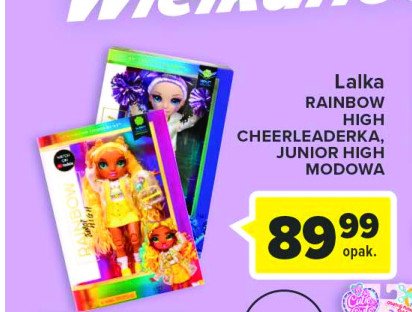 Lalka cheerleaderka Rainbow high surprise promocja