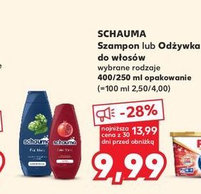 Odżywka do włosów Schauma color shine promocja