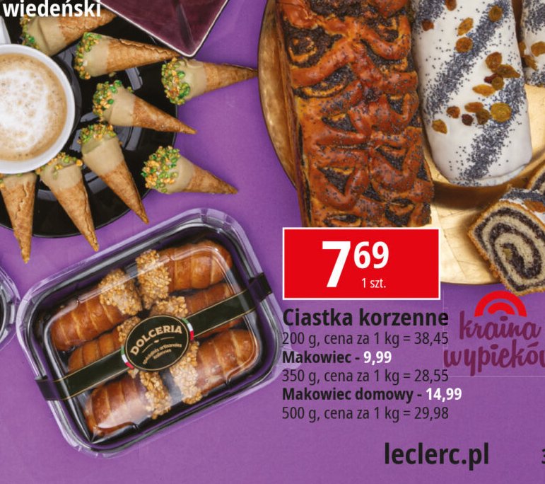 Ciastka korzenne promocja