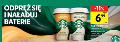 Napój kawowy Starbucks promocja w Intermarche