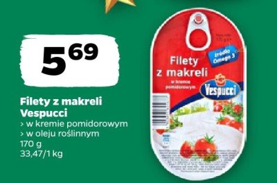 Filety z oleju roślinnym promocja w Netto