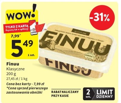 Finuu Klasyczne promocja w Intermarche