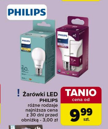 Żarówka led bulb 75w Philips promocja