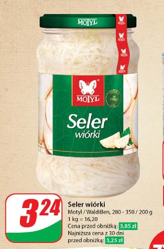 Seler wiórki Motyl promocja