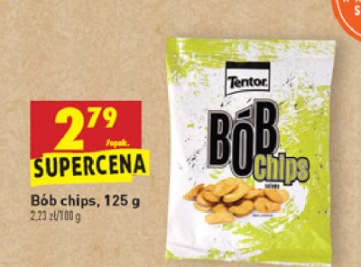 Bób chips solone Tentor promocja