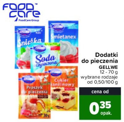 Proszek do pieczenia Gellwe promocja