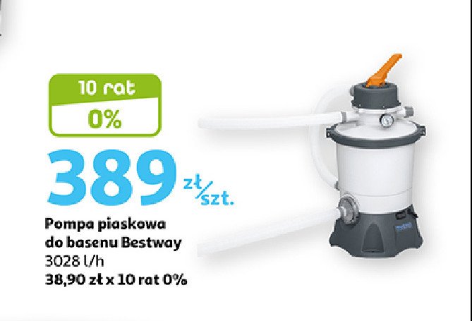 Pompa filtrująca piaskowa 3028l/h Bestway promocja