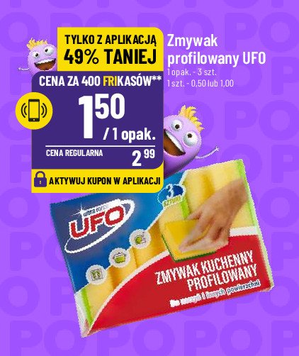 Zmywak kuchenny profilowany Ufo promocja