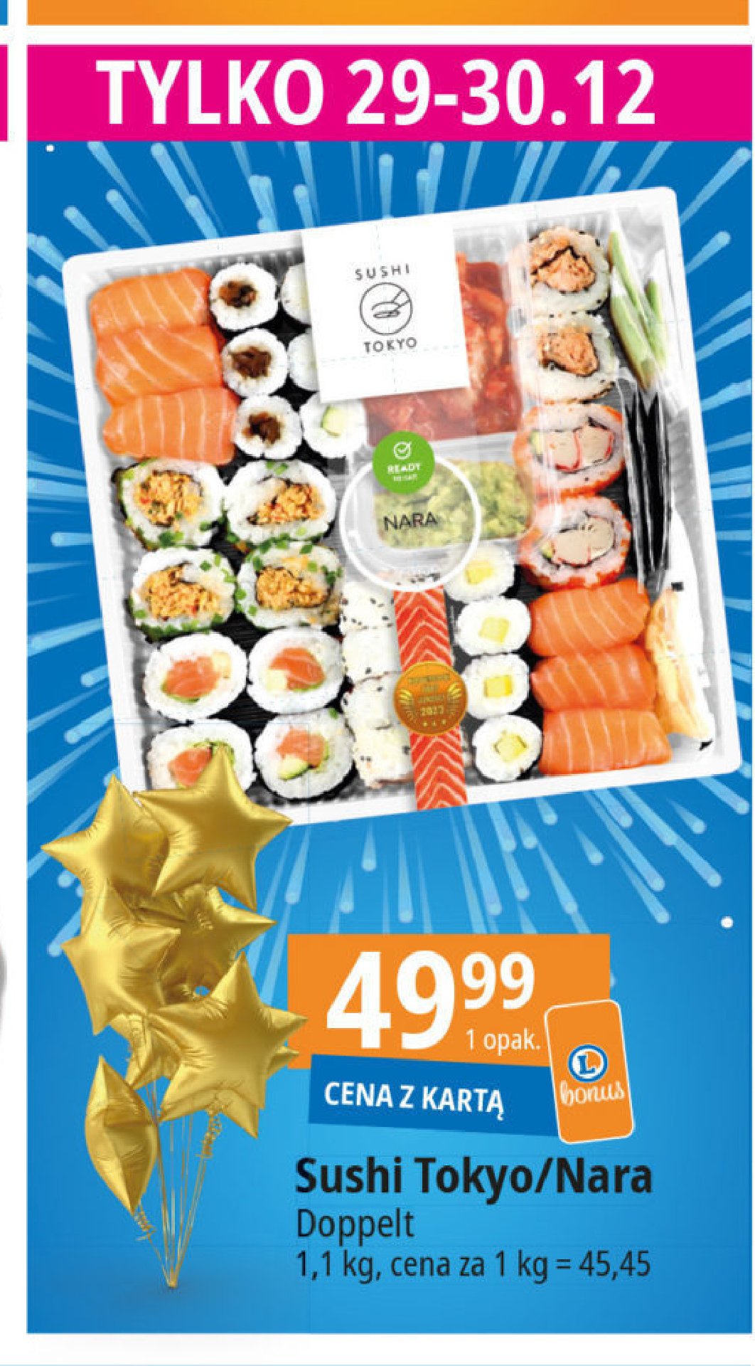 Sushi nara Doppelt promocja