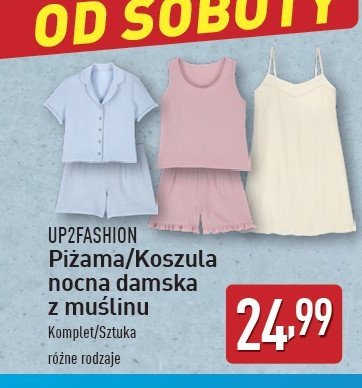 Piżama z muślinu m-xl Up2fashion promocja