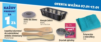 Druciak spiralny York promocja w Leclerc