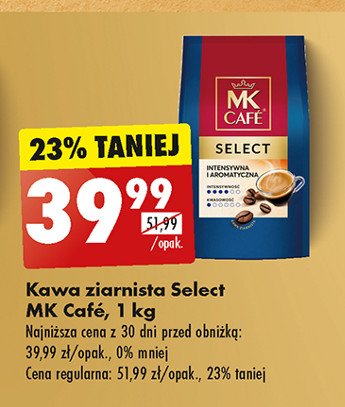 Kawa MK CAFE SELECT promocja