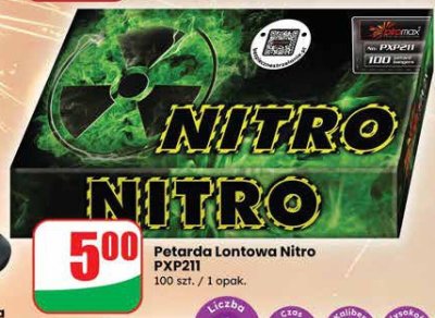 Petarda Lontowa Nitro PXP211 promocja w Dino