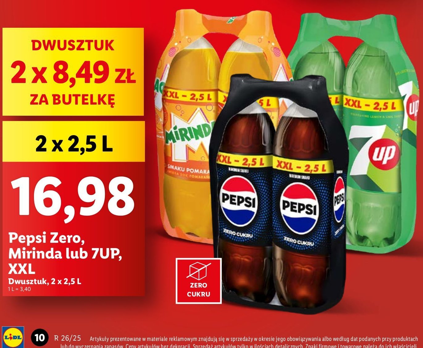 Napój Pepsi max promocja w Supeco