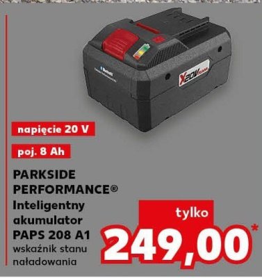 Inteligentny akumulator PARKSIDE PERFORMANCE PAPS 208 A1 promocja w Kaufland