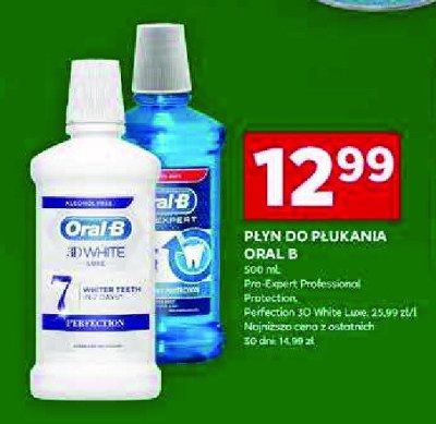 Płukanka do ust kompleksowa ochrona Oral-b pro-expert promocja