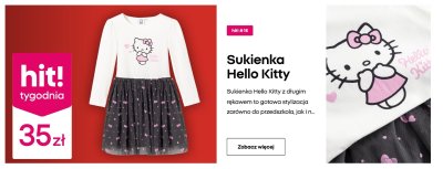 Sukienka dziewczęca promocja w Pepco
