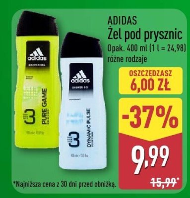 Żel pod prysznic różne rodzaje promocja w Aldi