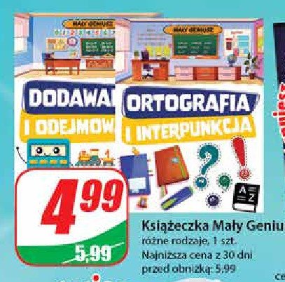 Mały geniusz - ortografia i interpunkcja promocja