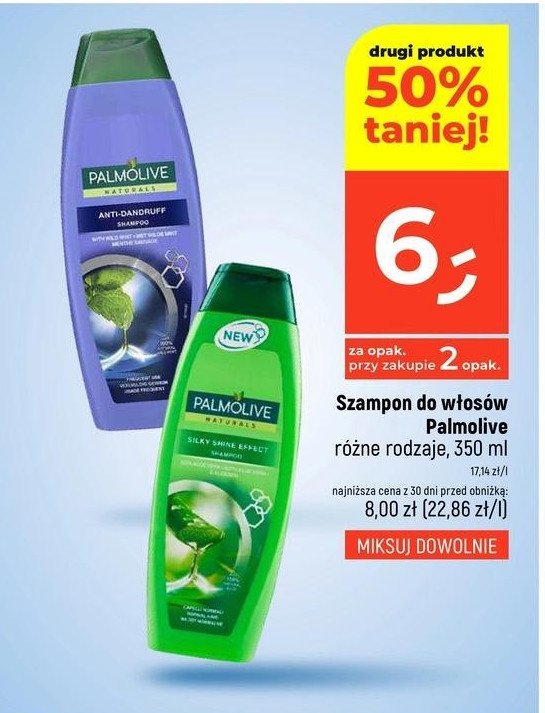 Szampon invigorating anti-dandruff Palmolive naturals promocja