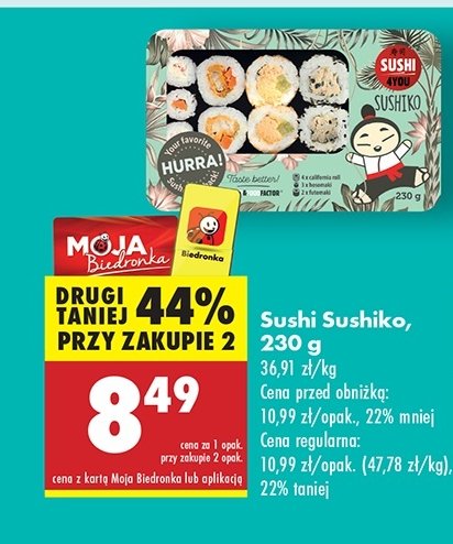 Sushi sushiko Sushi 4you promocja