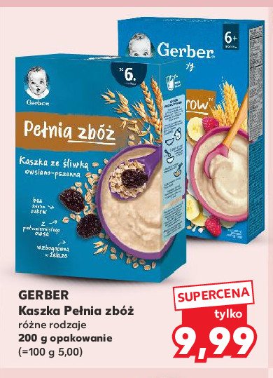 Kaszka ze śliwką owsiano-pszenna promocja