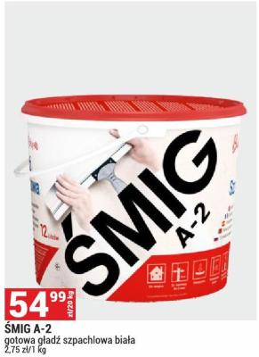 Gładź szpachlowa Śmig A-2 promocja w Merkury Market