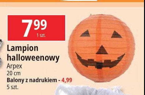 Lampion halloweenowy Arpex promocja