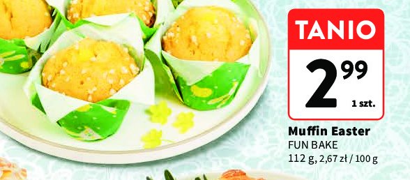 Muffin easter Fun bake promocja
