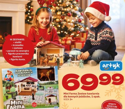 Mini Farma Zestaw kawiarnia dla konnych jeźdźców artyk, 1 opak. promocja w Twój Market