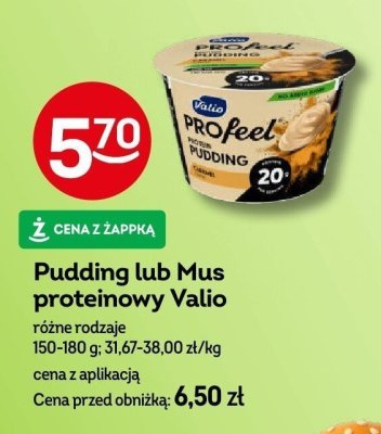 Pudding lub Mus proteinowy Valio różne rodzaje 150-180 g promocja w Żabka
