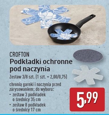 Podkładki ochornne pod naczynia Crofton promocja