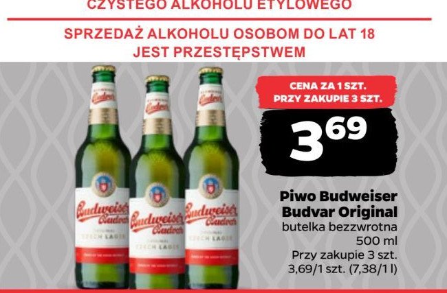 Piwo Budweiser promocja