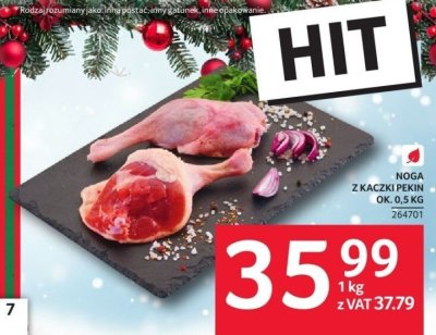Noga z kaczki pekin ok. 0,5 kg promocja w Selgros