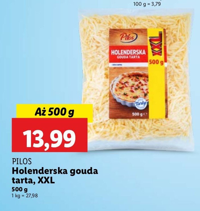 Ser gouda holenderska tarta Pilos promocja