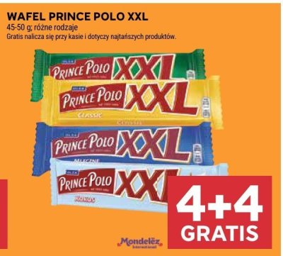 Wafel Prince Polo XXL różne rodzaje promocja w Stokrotka