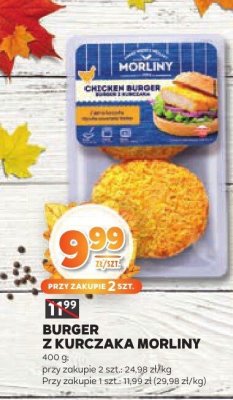 Cheesburger z kurczaka Yeemy promocja w Stokrotka