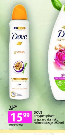 Dezodorant marakuja i trawa cytrynowa Dove go fresh promocja