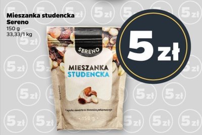 Mieszanka studencka Auchan promocja w Netto