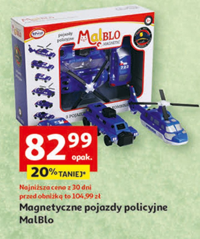 Pojazd policyjny mal 0316 Malblo promocja