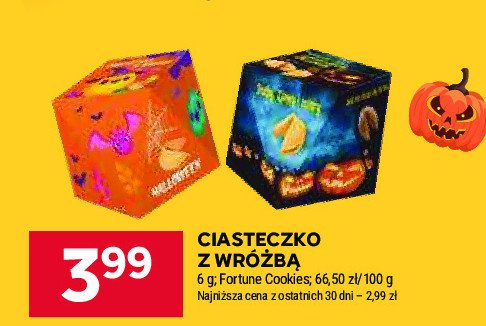 Ciasteczko z wróżbą promocja