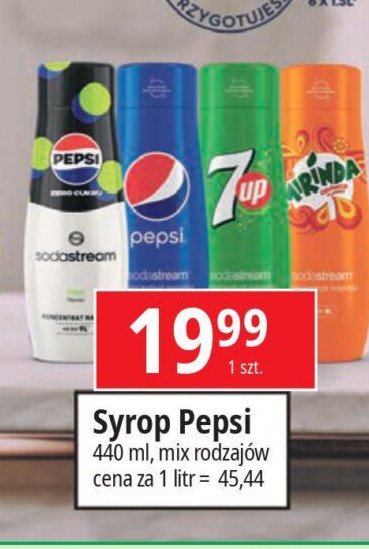 Syrop Pepsi promocja